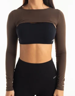 Outlet ECHT Range Long Sleeve Fudge Brown