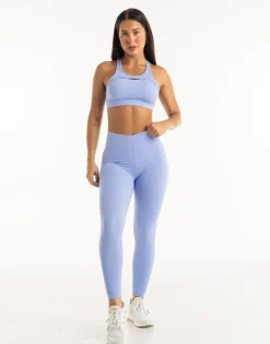 Clearance ECHT Range Sports Bra Hydrangea Blue