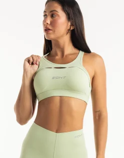 Fashion ECHT Range Sports Bra Sage Green