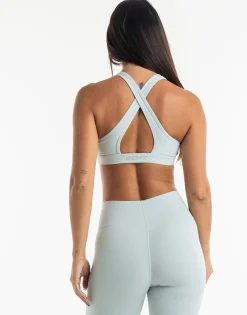 Discount ECHT Range Sports Bra Sea Blue