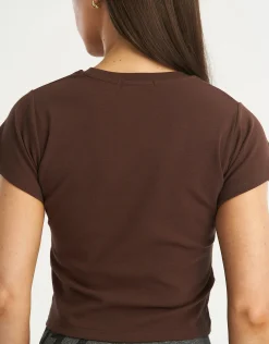 Fashion ECHT Review Baby Tee Fudge Brown