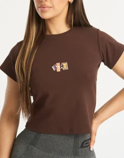 Outlet ECHT Review Baby Tee Fudge Brown