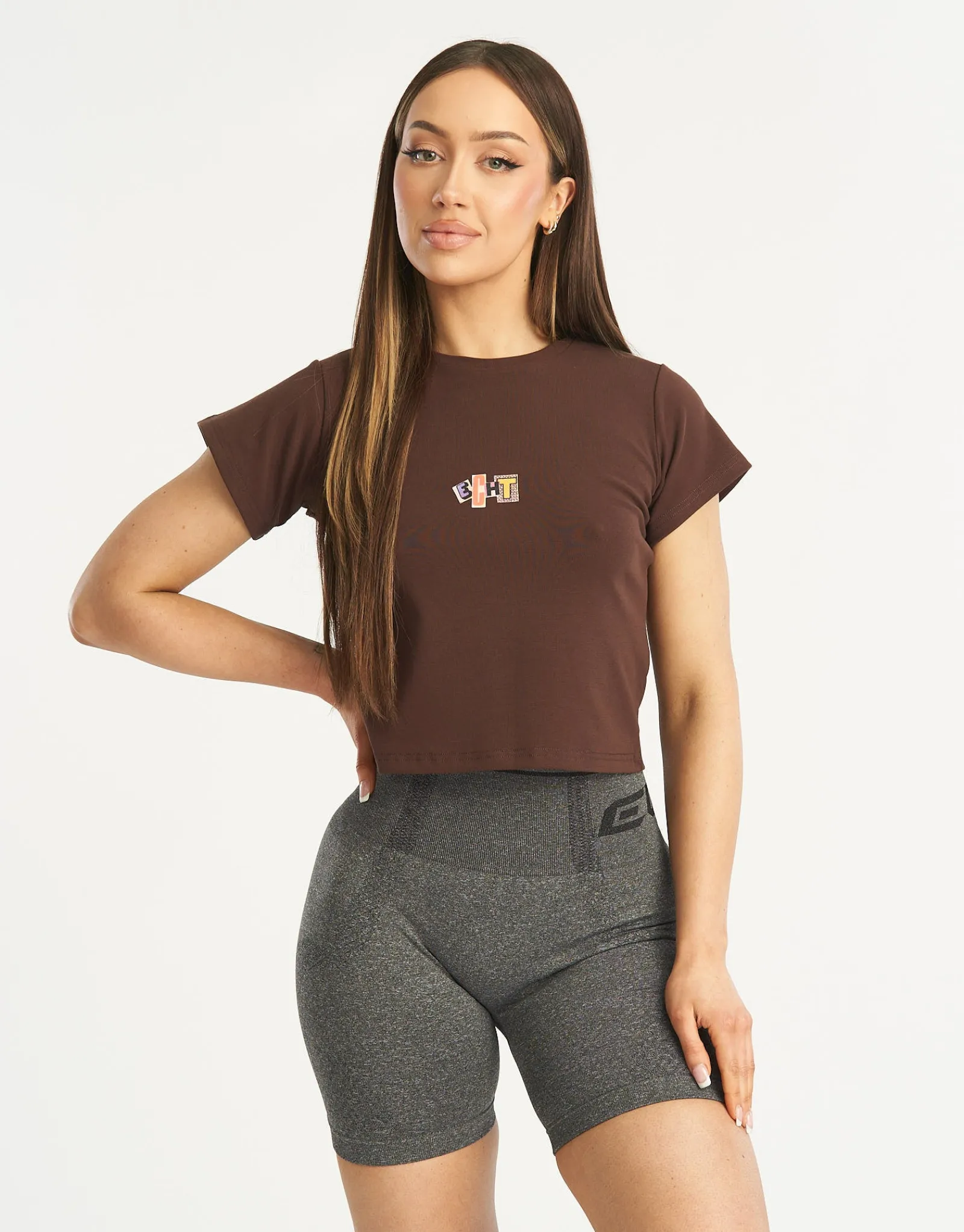 Outlet ECHT Review Baby Tee Fudge Brown