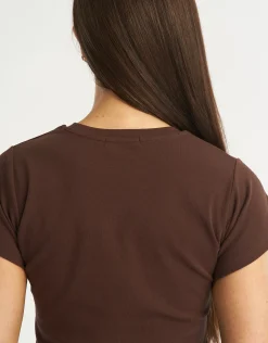 Outlet ECHT Review Baby Tee Fudge Brown