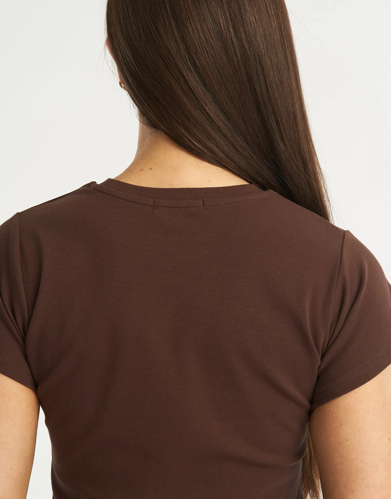 Outlet ECHT Review Baby Tee Fudge Brown