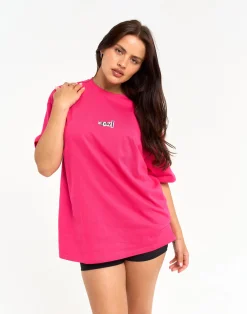 Hot ECHT Review Oversize Tee Pink