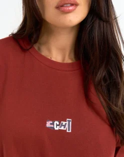 Hot ECHT Review Oversize Tee Brown