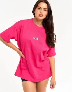 Discount ECHT Review Oversize Tee Pink