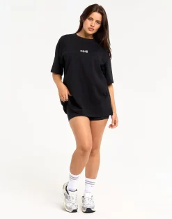 Fashion ECHT Review Oversize Tee Black