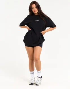 Fashion ECHT Review Oversize Tee Black