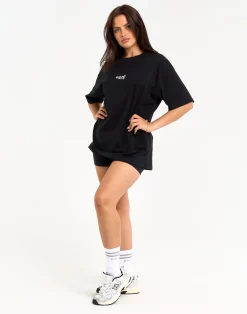 Fashion ECHT Review Oversize Tee Black