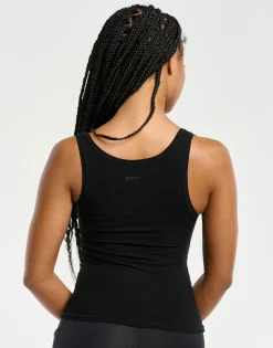 Outlet ECHT Ribbed Sculpt Tank Black