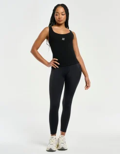 Outlet ECHT Ribbed Sculpt Tank Black