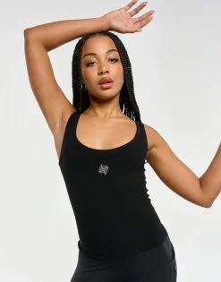 Outlet ECHT Ribbed Sculpt Tank Black