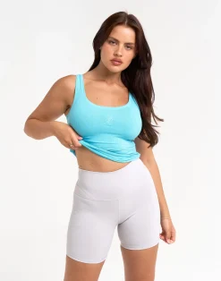 Outlet ECHT Ribbed Sculpt Tank Baby Blue