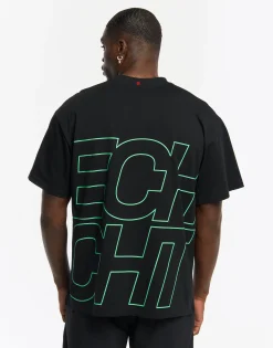 Sale ECHT Road Runner T-Shirt Black/Green