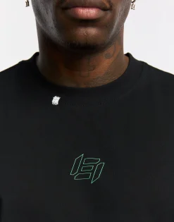 Sale ECHT Road Runner T-Shirt Black/Green