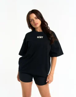 Discount ECHT Season II Tee Black Cream