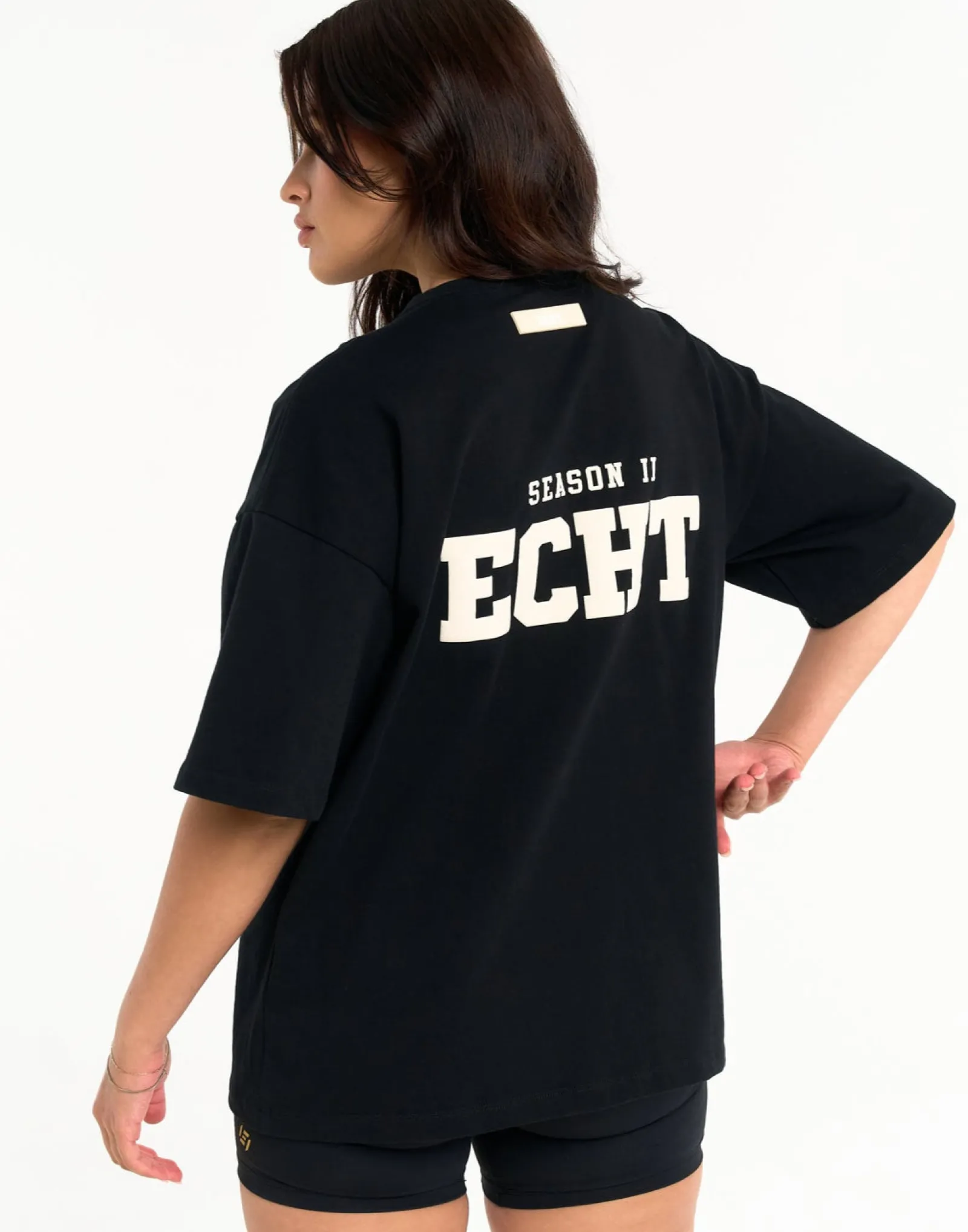Outlet ECHT Season II Tee Black Cream