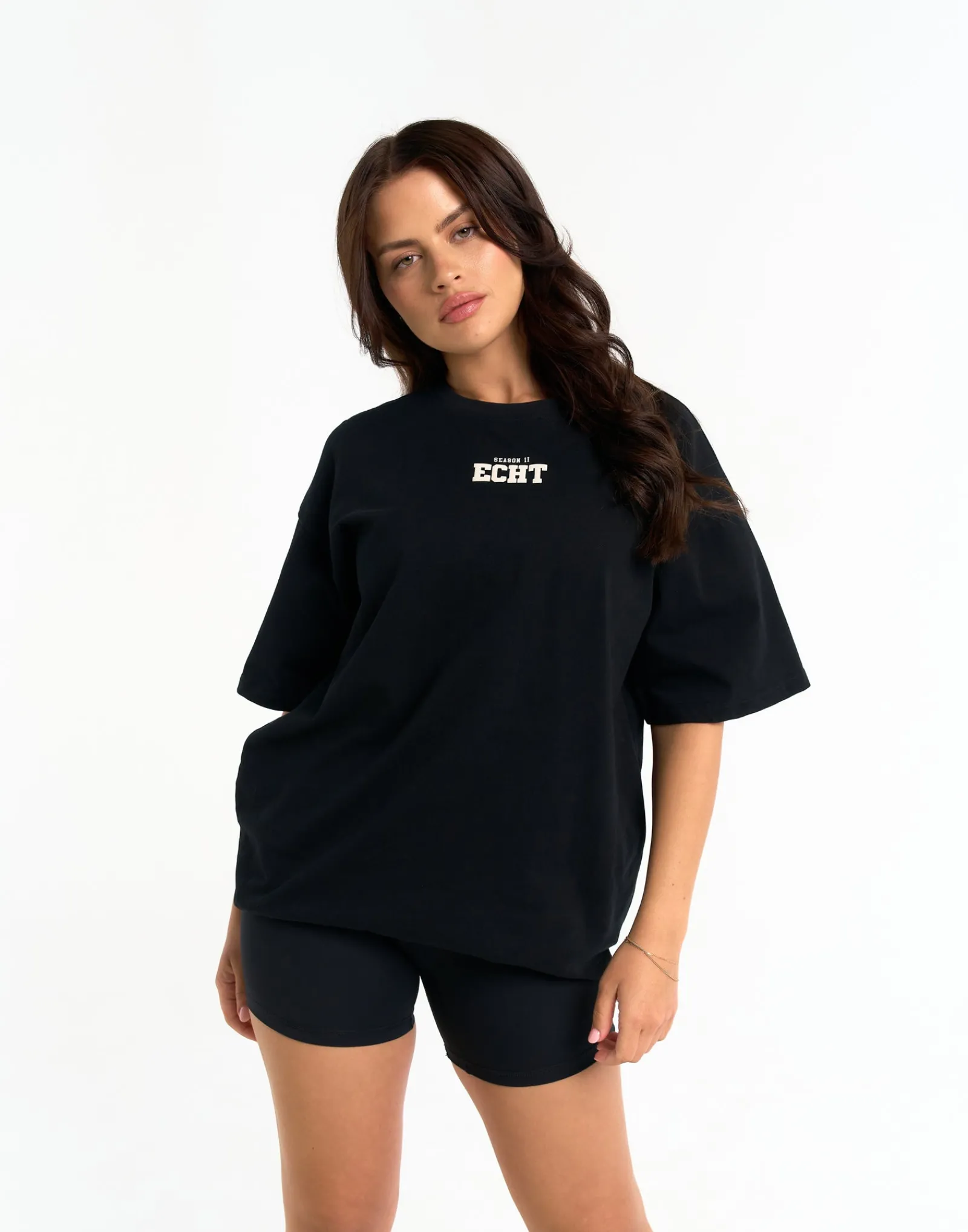 Outlet ECHT Season II Tee Black Cream