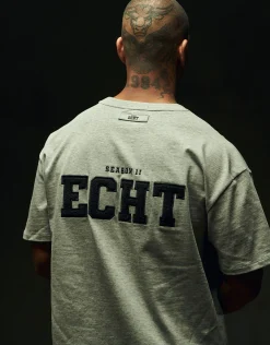 Clearance ECHT Season II T-Shirt Heather Grey