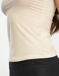 Fashion ECHT Shape Smoothing Tee Oatmeal