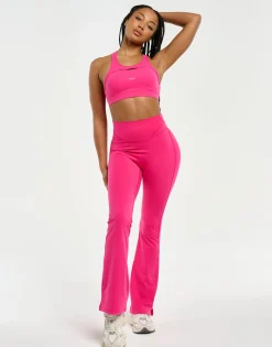 Online ECHT SmoothForm Flare Leggings Bright Pink