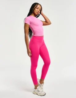 Best ECHT SmoothForm Ruched Sculpt Top Bright Pink