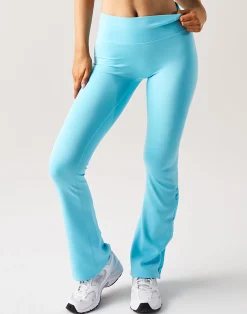 Outlet ECHT Snap Flare Leggings Baby Blue