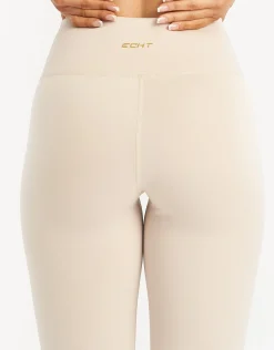 Sale ECHT Split Flare Pants Oatmeal
