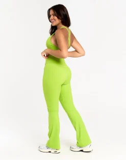 Hot ECHT Storm Flare Leggings V2 Green