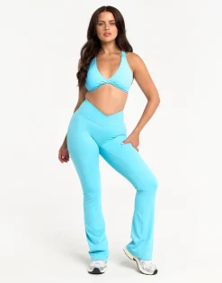 Fashion ECHT Storm Flare Leggings V2 Blue