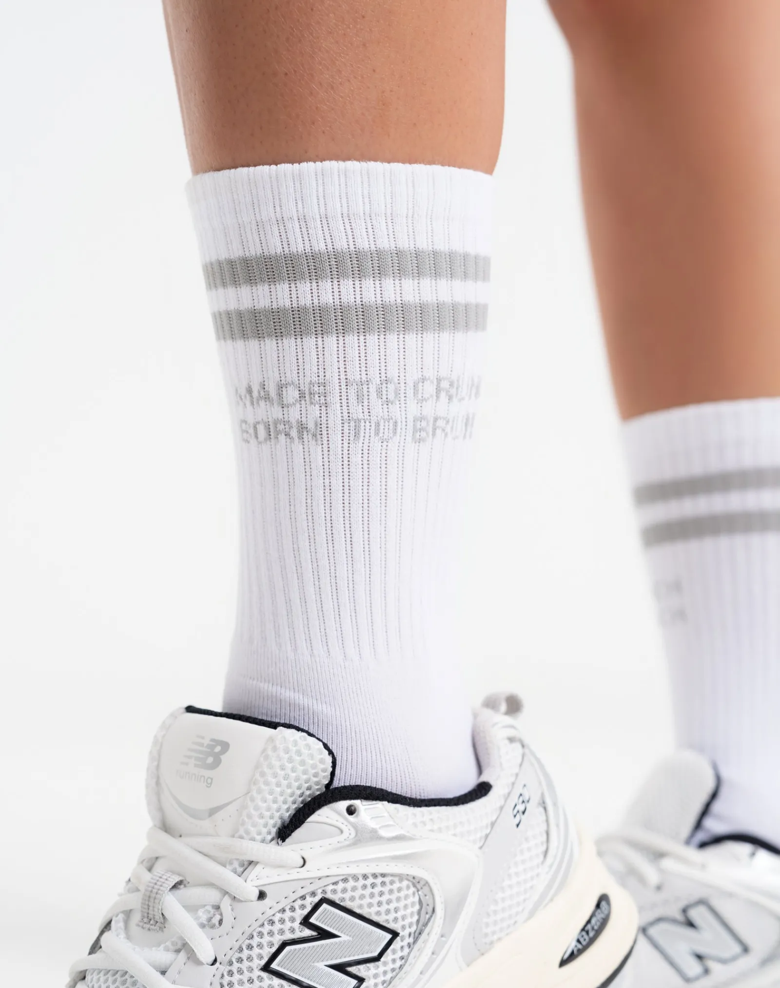 New ECHT Stripe Socks (1 Pair) Born to Brunch