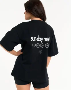 Online ECHT Sunday Reset Tee Black