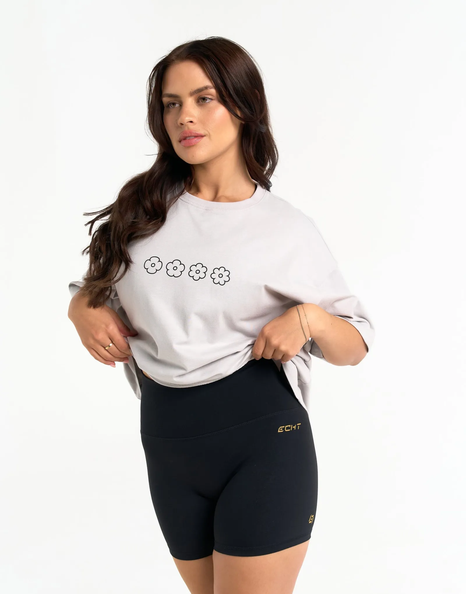 Best ECHT Sunday Reset Tee Micro Grey