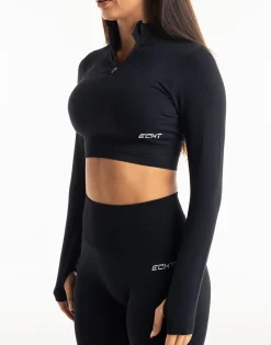 Clearance ECHT Supreme Seamless Long Sleeve Midnight Black