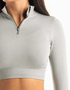 Outlet ECHT Supreme Seamless Long Sleeve Ash Grey
