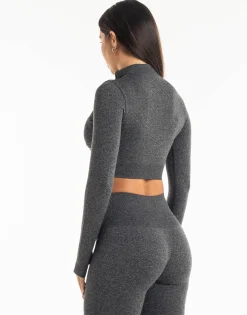 Online ECHT Supreme Seamless Long Sleeve Charcoal Grey