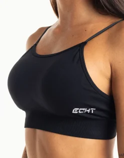 New ECHT Supreme Seamless Sports Bra Midnight Black
