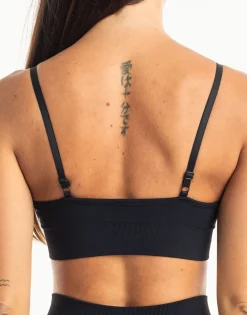 New ECHT Supreme Seamless Sports Bra Midnight Black