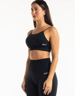 New ECHT Supreme Seamless Sports Bra Midnight Black