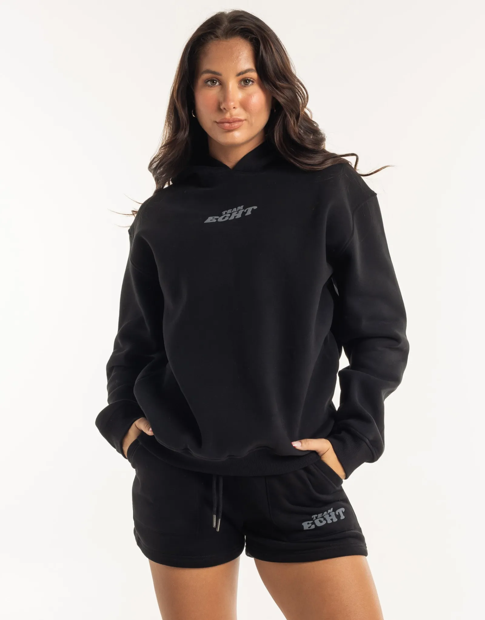 Sale ECHT Team Hoodie All Black