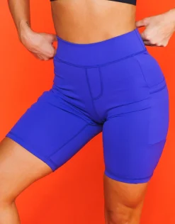 Hot ECHT Tempo Pocket Shorts Deep Blue
