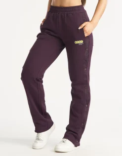 Hot ECHT Tennis Button Pants Purple