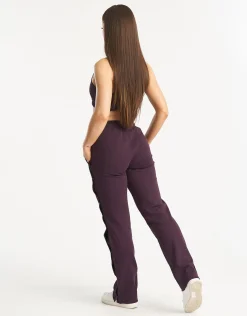 Hot ECHT Tennis Button Pants Purple