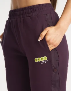 Hot ECHT Tennis Button Pants Purple
