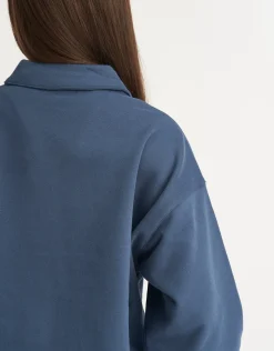 Outlet ECHT Tennis Polo Pullover Blue