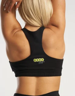 Clearance ECHT Tennis Sweat Sports Bra Black