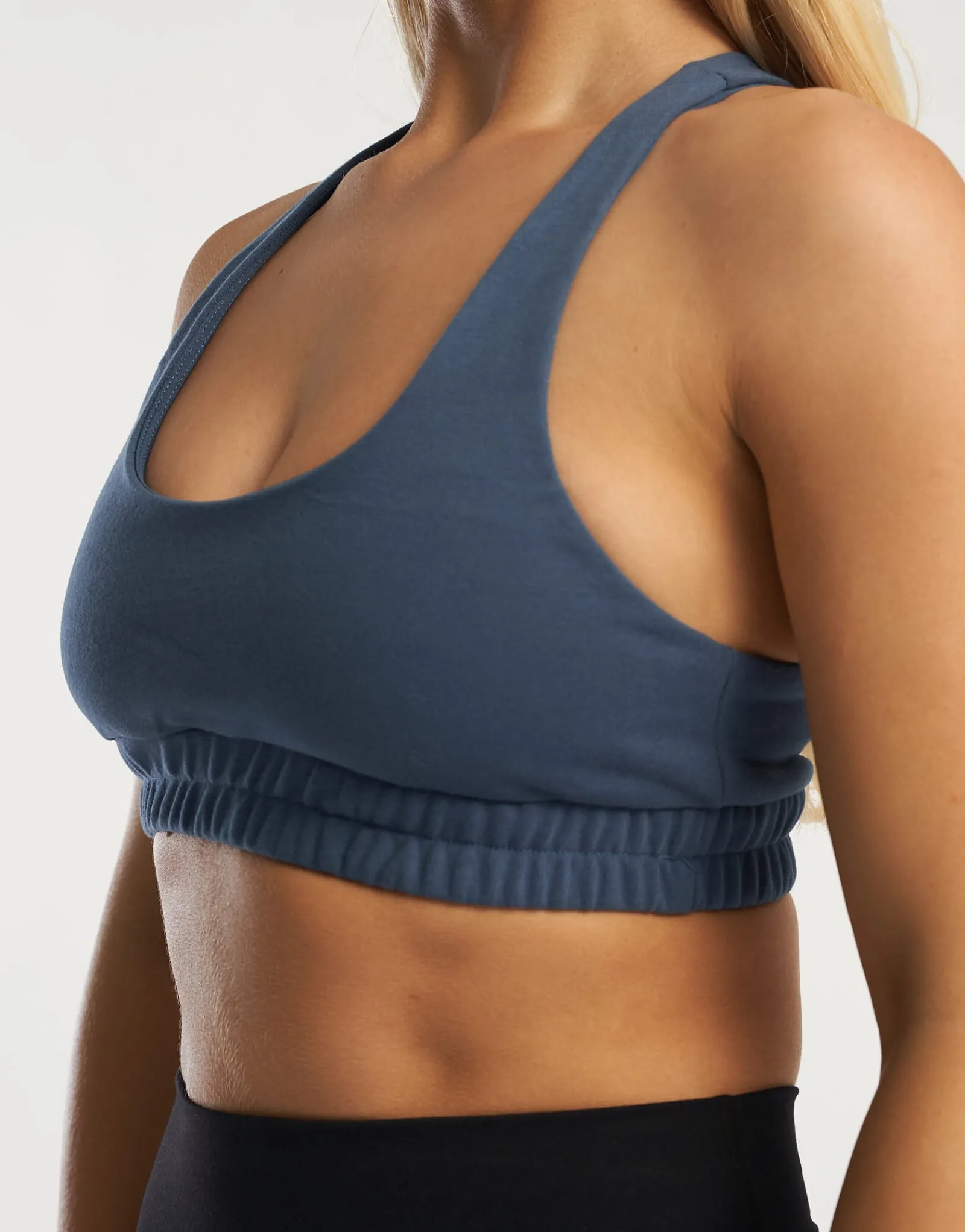 Clearance ECHT Tennis Sweat Sports Bra Blue