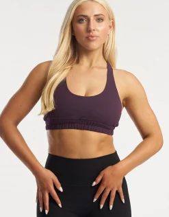Sale ECHT Tennis Sweat Sports Bra Purple
